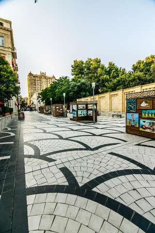 Апартаменты Luxary Apartment Near Mc Donalds Баку Апартаменты с видом на море-4