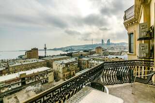 Апартаменты Luxary Apartment Near Mc Donalds Баку Апартаменты с видом на море-6